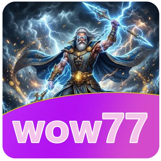Ikon wow77 untuk rincian nilai ulasan